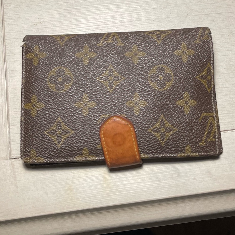Large Louis Vuitton wallet- two tone - monogram